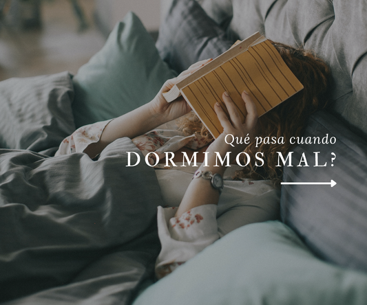¿Duermes mal? Mira o qué pasa en tu cuerpo!