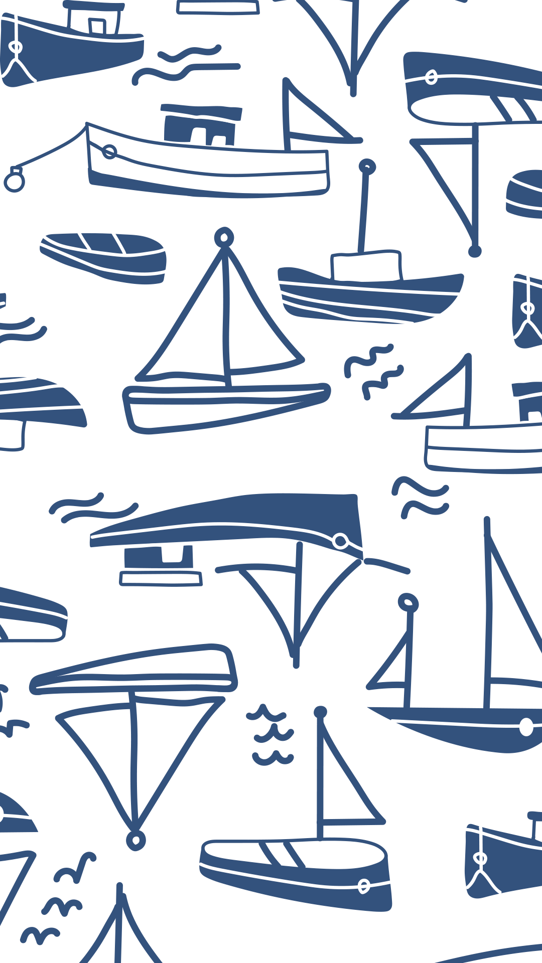 Pantalón Hombre Barcos azul blanco PD