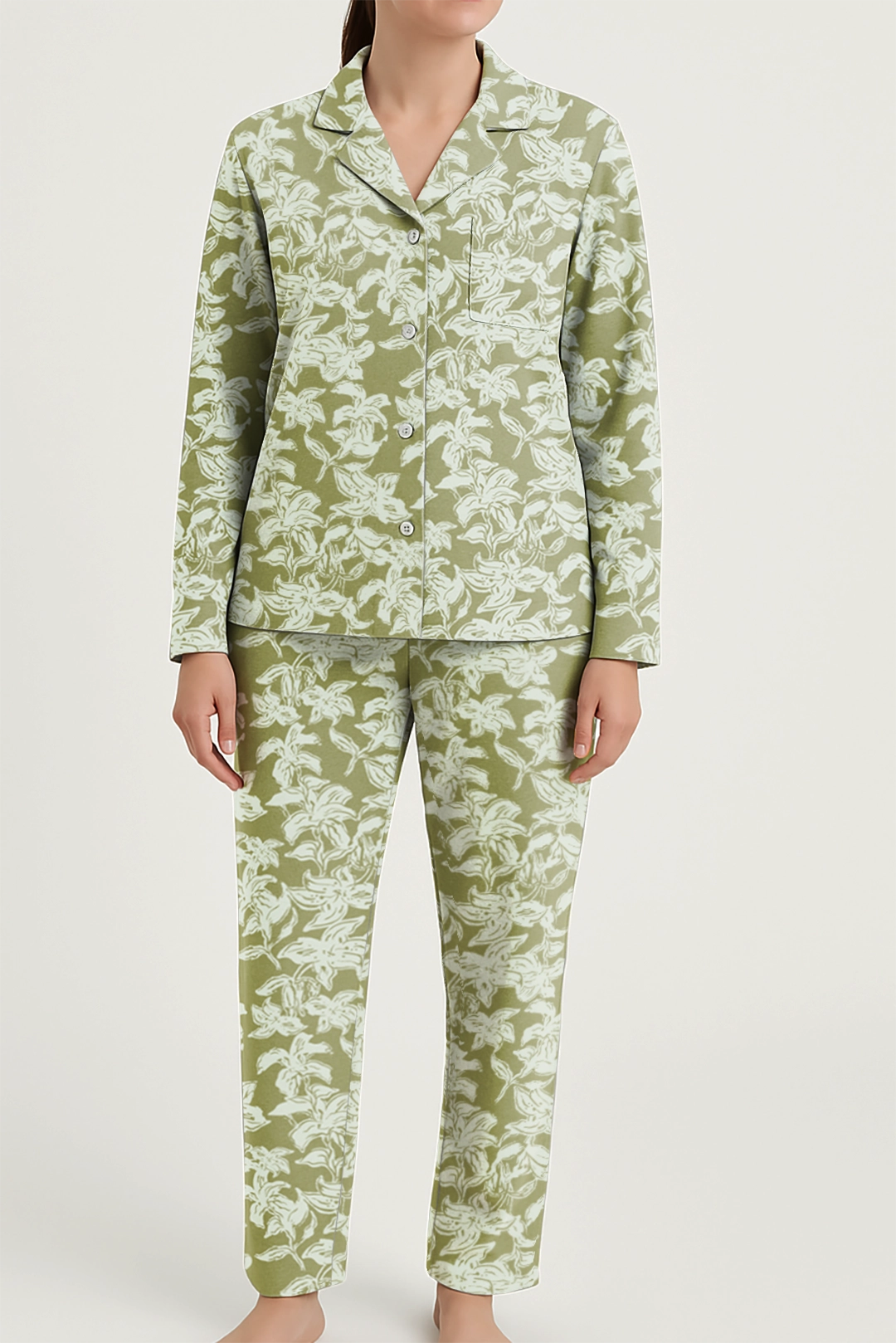 Completa Pantalón Mujer Lirio verde CH