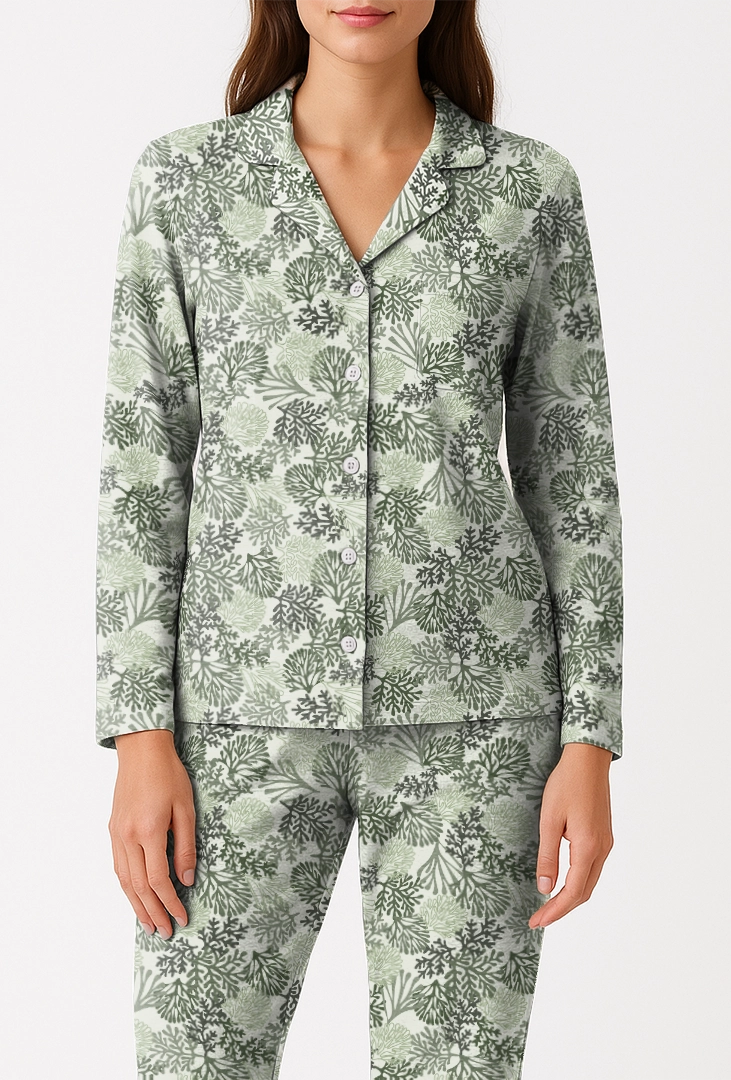 Completa Pantalón Mujer Coral Verde PD