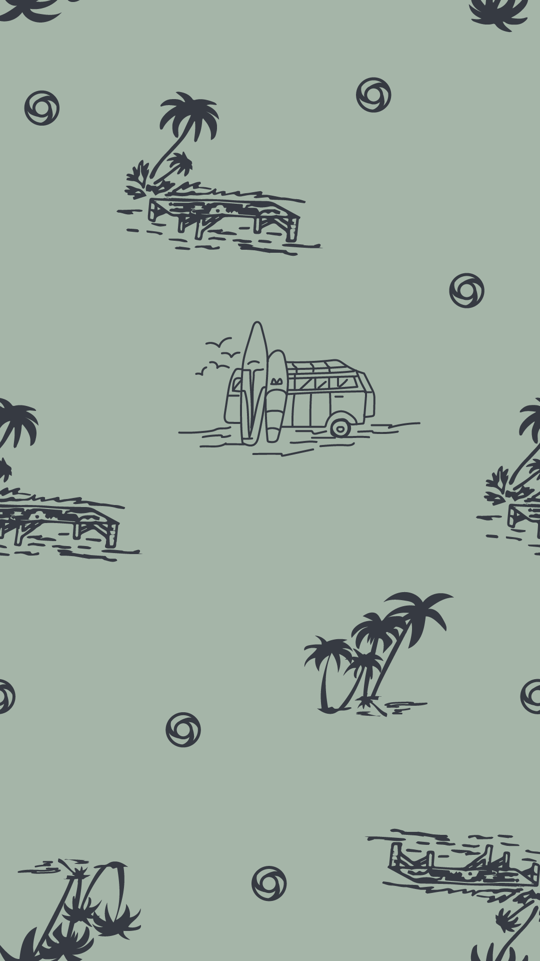 Pantalón Hombre Isla de surf TP