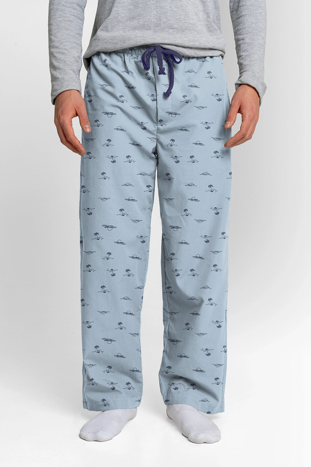 Pantalón Hombre Tierra a la Vista Azul TP