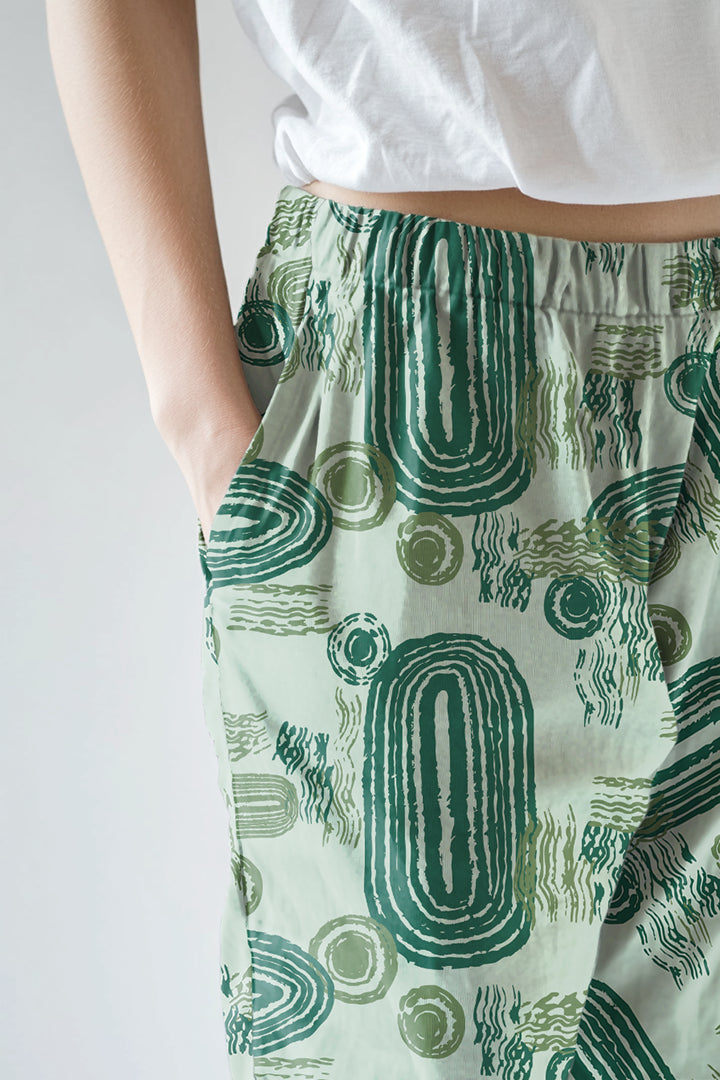 Pantalón Mujer Churumbel verde CH