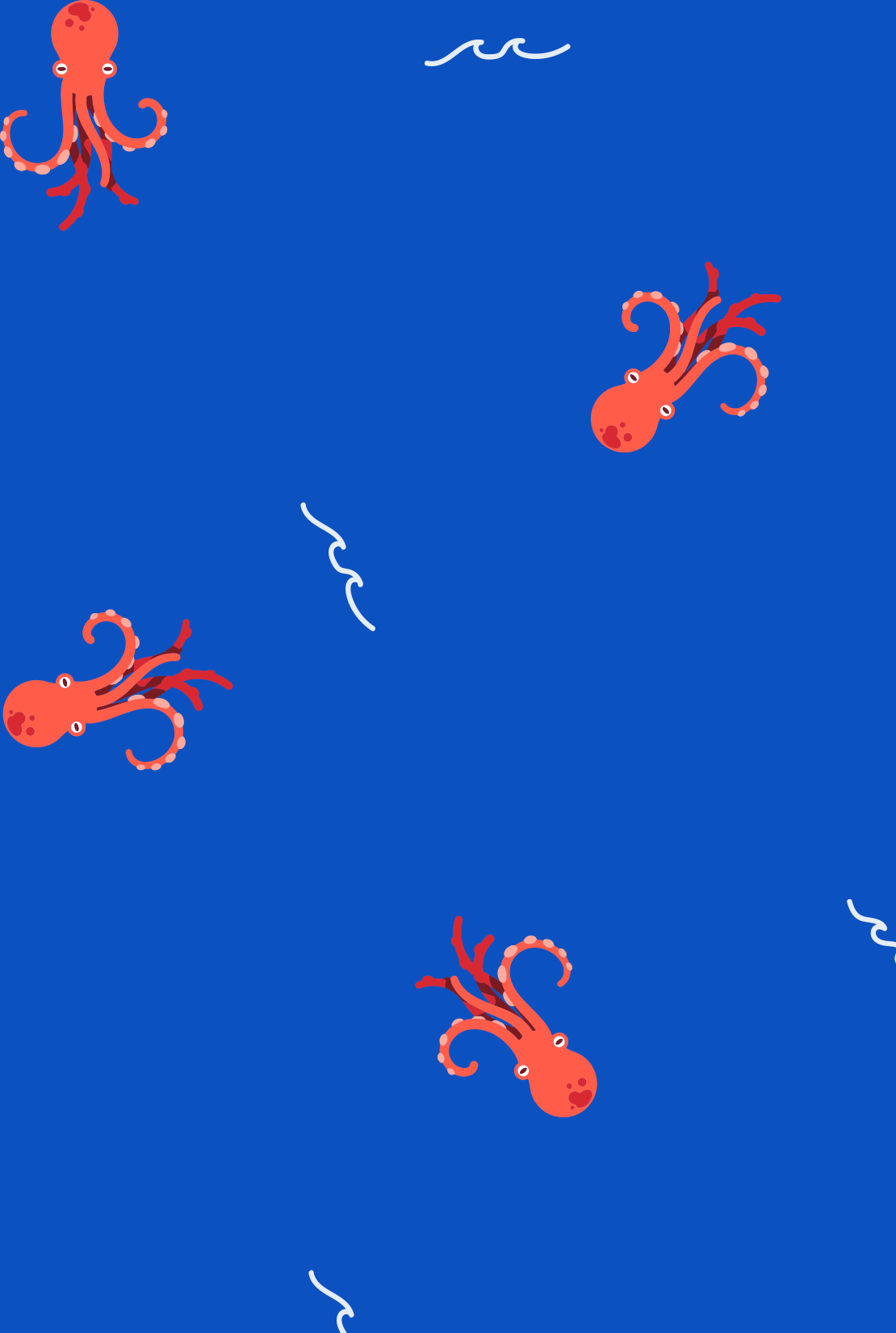 Pantalón Hombre Pulpos azul rey PD