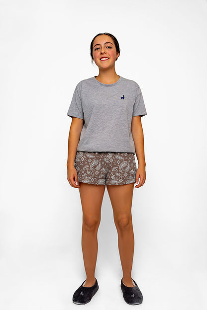 Bermuda Mujer Rabogayo café CH