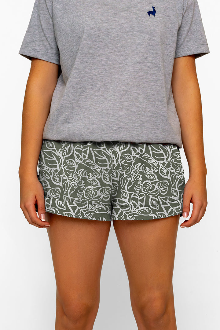 Bermuda Mujer Bosque verde CH