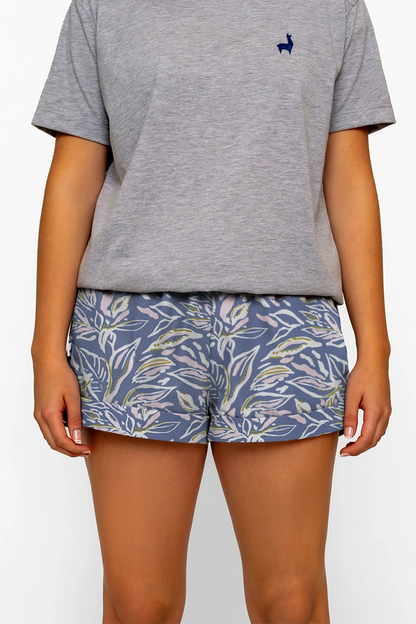 Bermuda Mujer Paisaje Morado CH