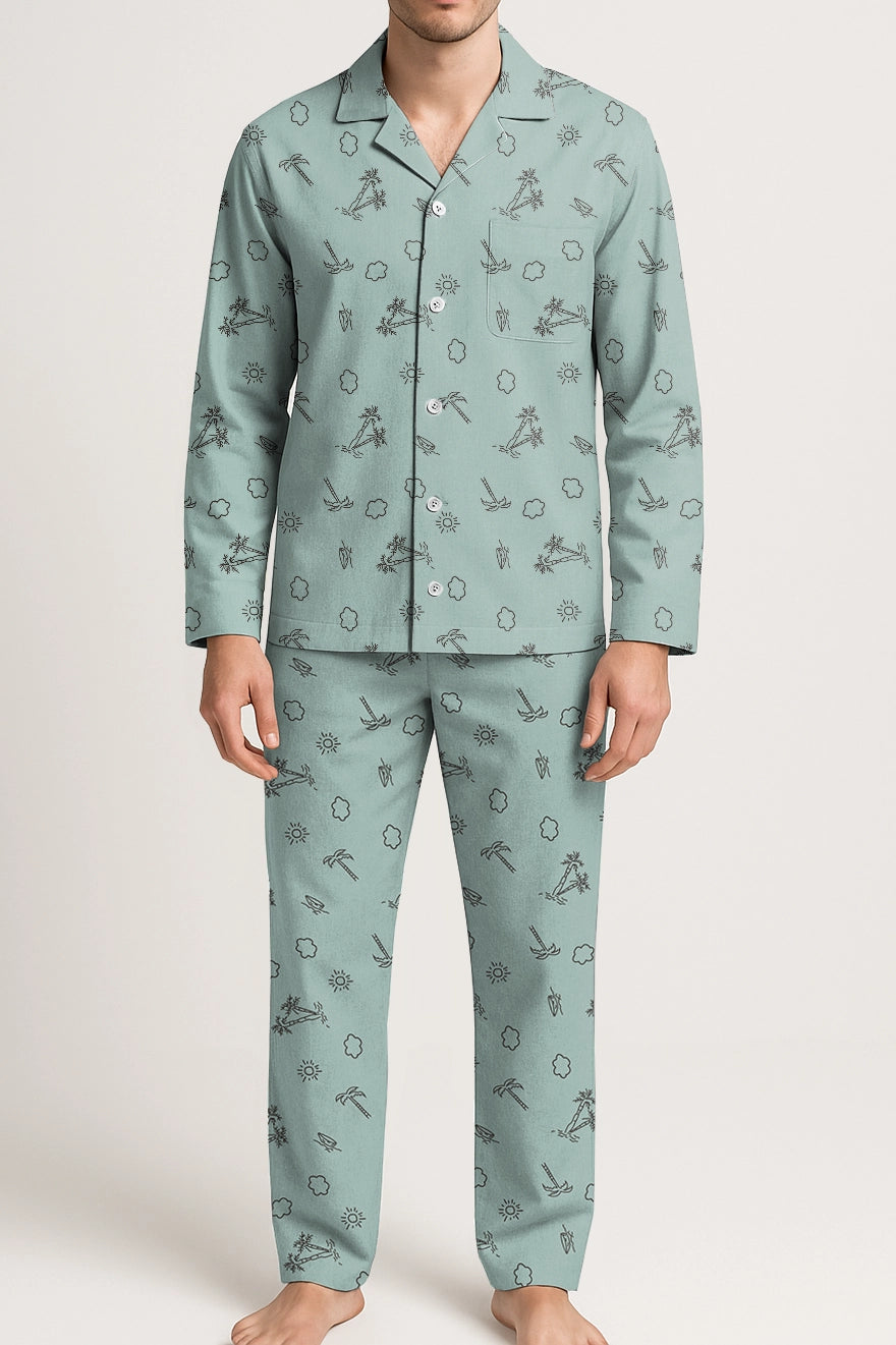 Completa Pantalón Hombre Isla perdida verde TP