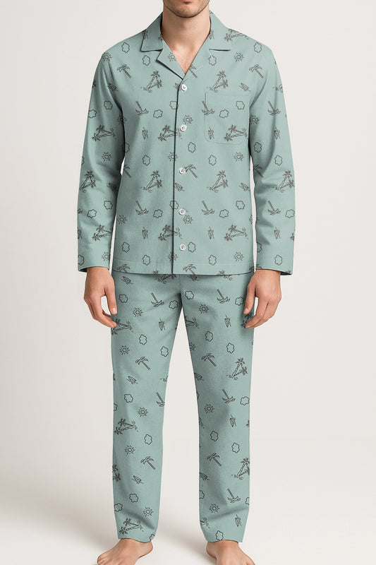 Completa Pantalón Hombre Isla perdida verde TP