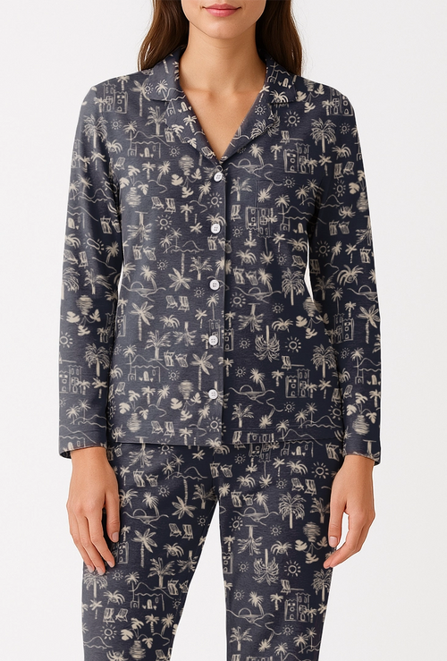 Completa Pantalón Mujer Grecia Azul Oscuro PD