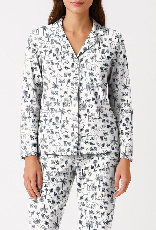 Completa Pantalón Mujer Grecia Blanco PD