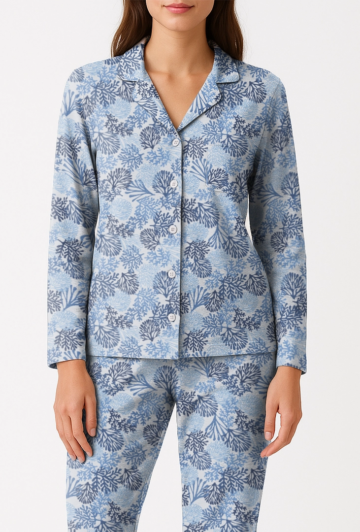 Completa Pantalón Mujer Coral Azul PD