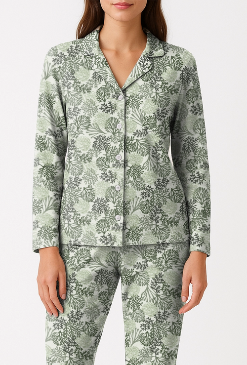 Completa Pantalón Mujer Coral Verde PD