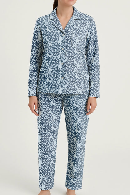 Completa Pantalón Mujer Rama entorchada azul CH