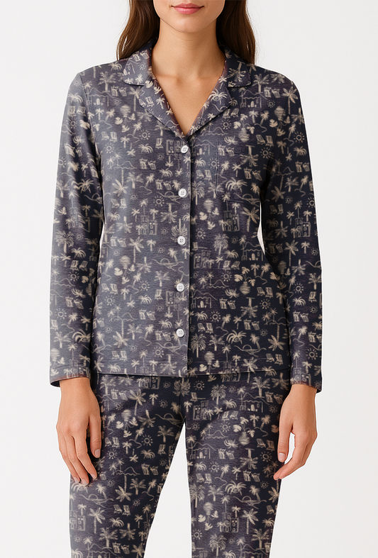 Completa Pantalón Mujer Grecia Azul Oscuro PD