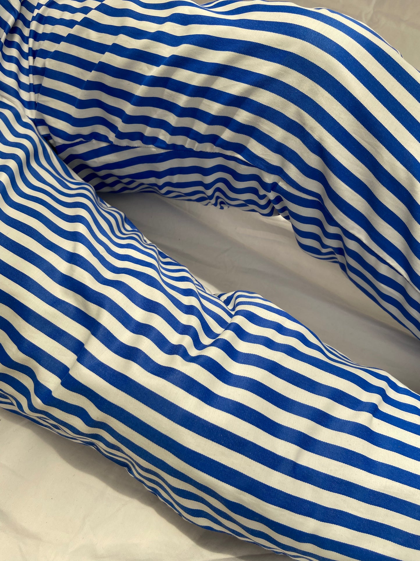 Pantalón Hombre Rayas gruesas azul rey blanco TP