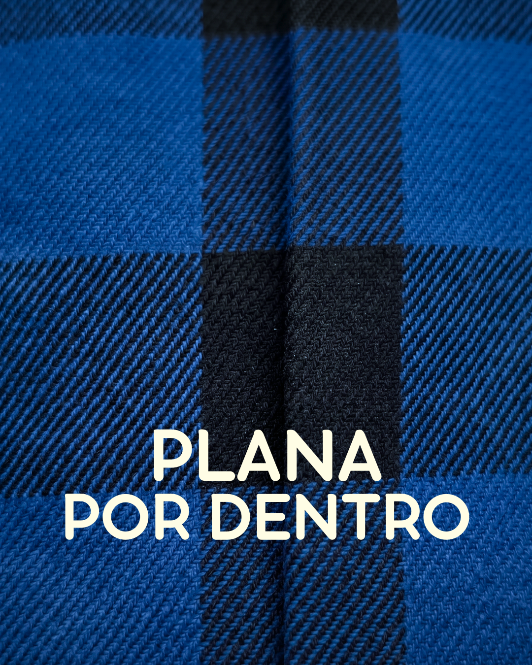 Completa pantalón Hombre Cuadros grandes azul negro LE