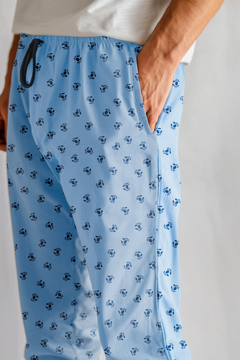 Pantalón Hombre Cangrejos azul TP