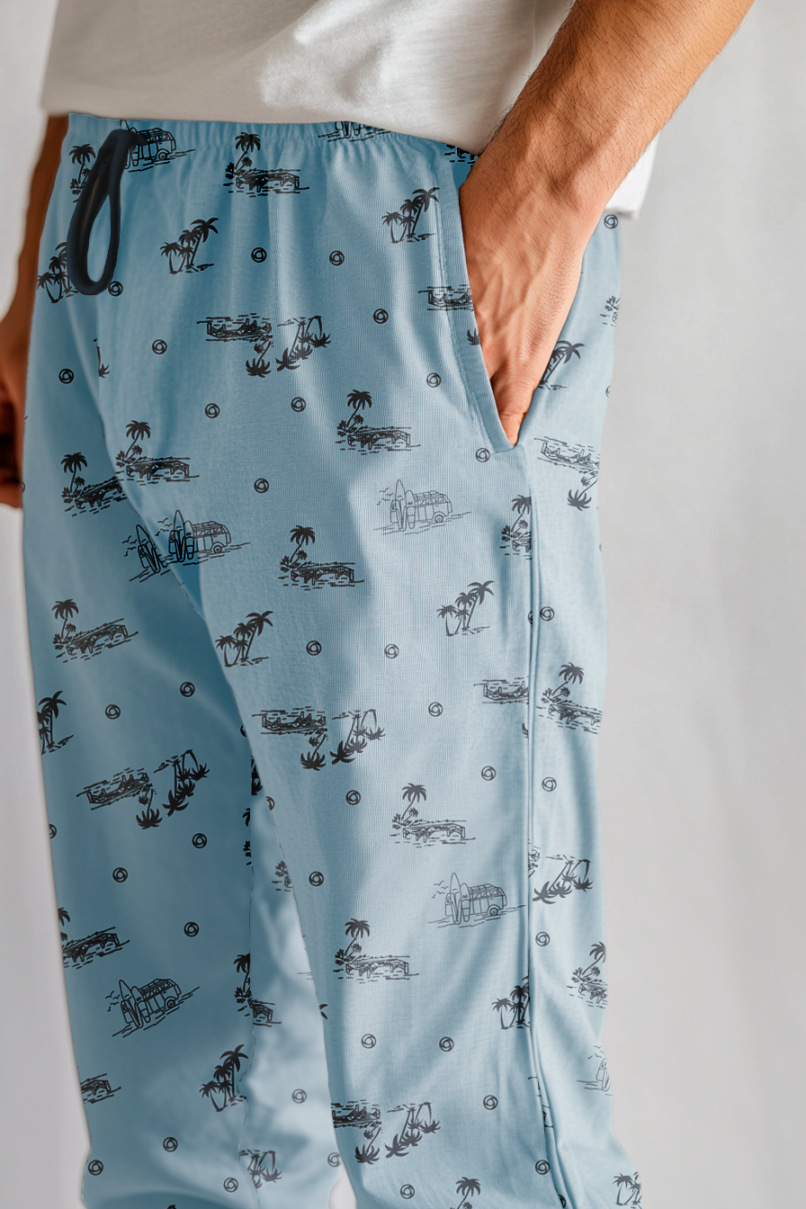 Pantalón Hombre Isla de Surf Azul TP