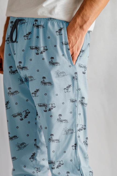 Pantalón Hombre Isla de Surf Azul TP