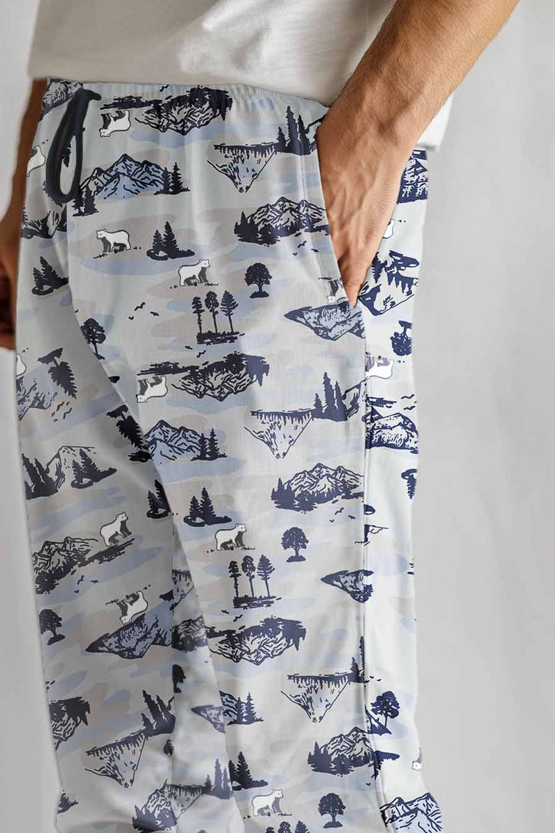 Pantalón Hombre Oso Polar azul TP