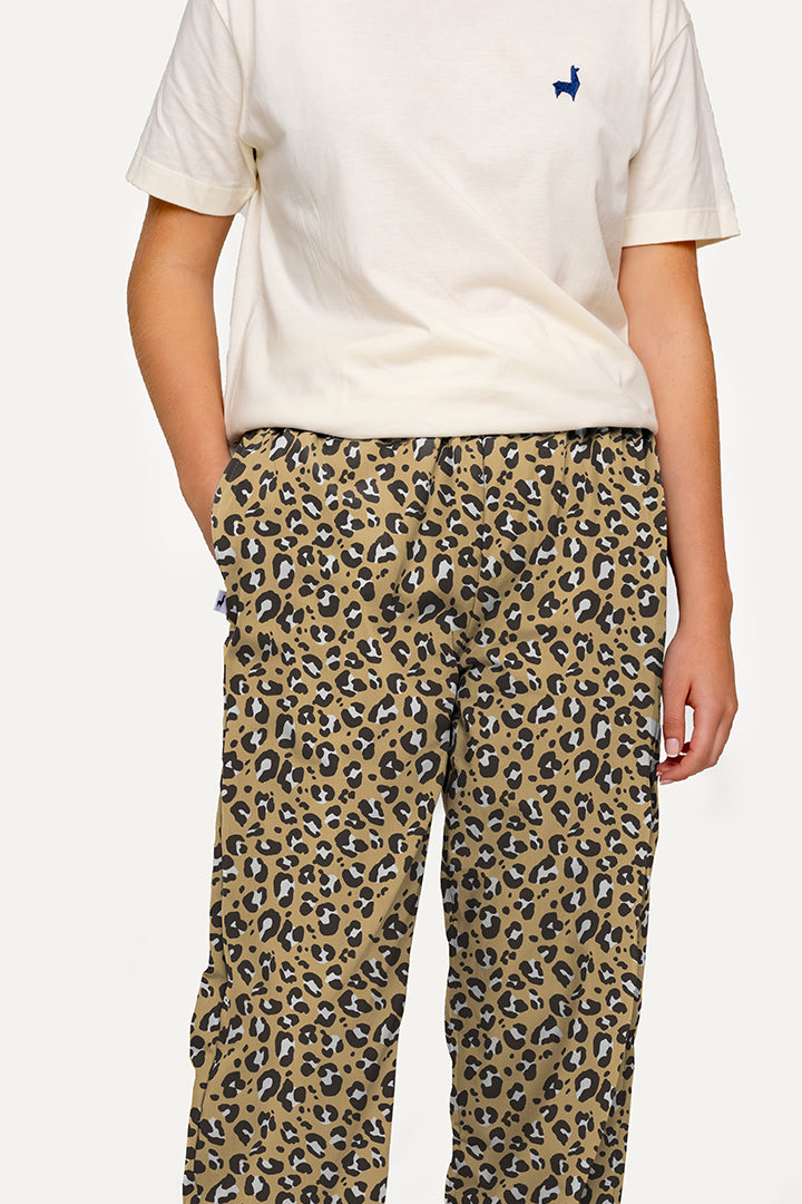 Pantalón Mujer Leopardo café TP