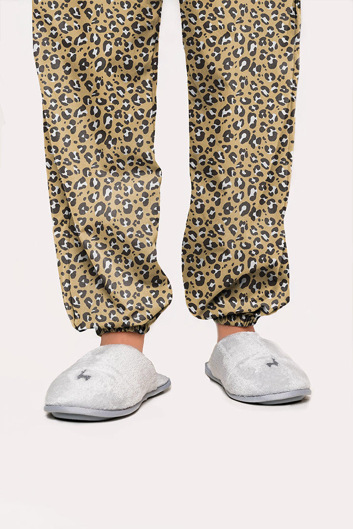 Pantalón Mujer Leopardo café TP