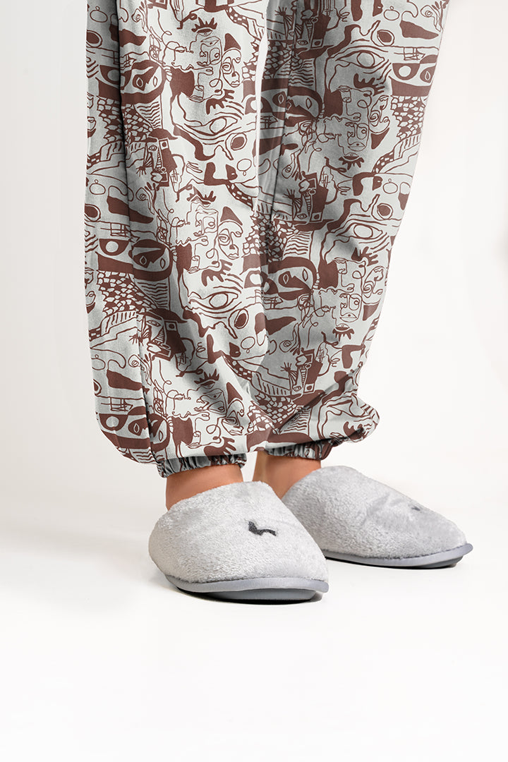 Pantalón Mujer Precolombino vinotinto