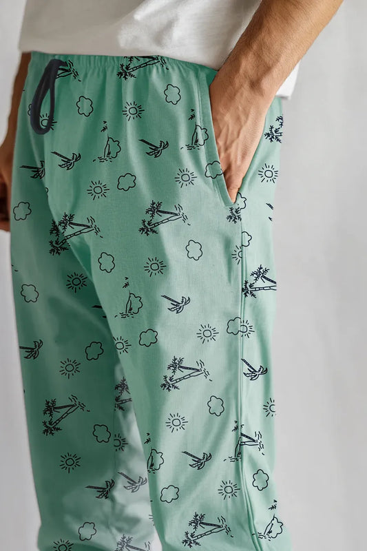 Pantalón Hombre Isla perdida verde TP