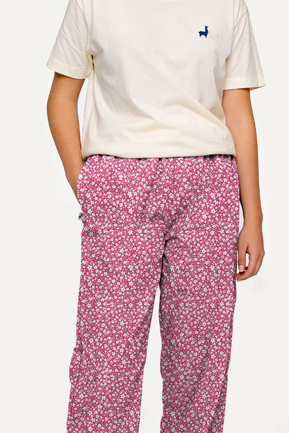 Pantalón Mujer Margarita rosado TP