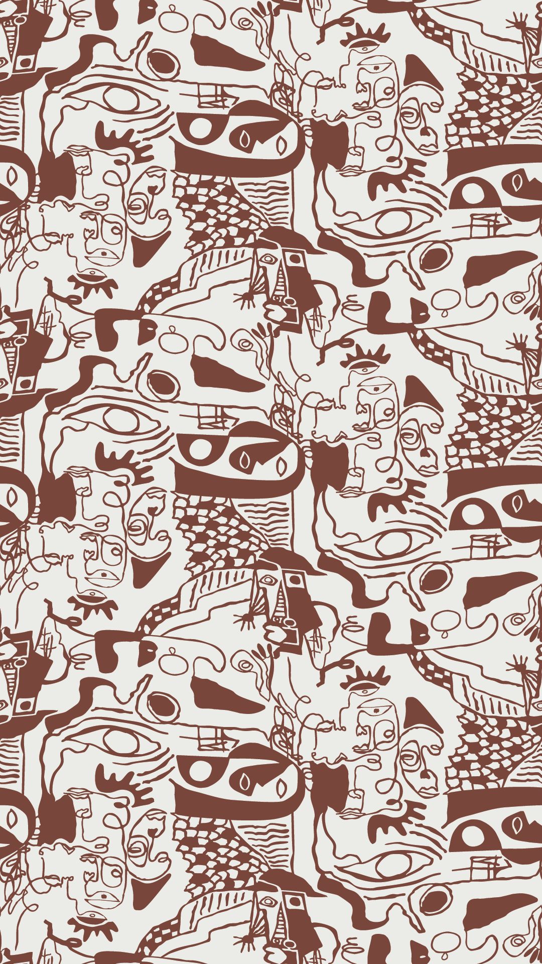 Completa Pantalón Mujer Precolombino Vinotinto CH