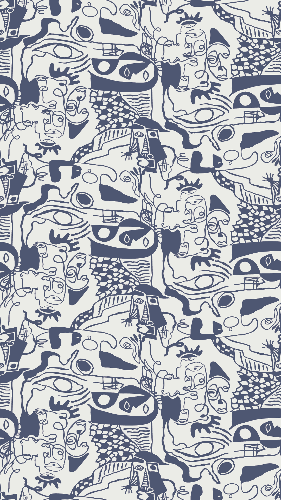 Completa Pantalón Mujer Precolombino Azul CH