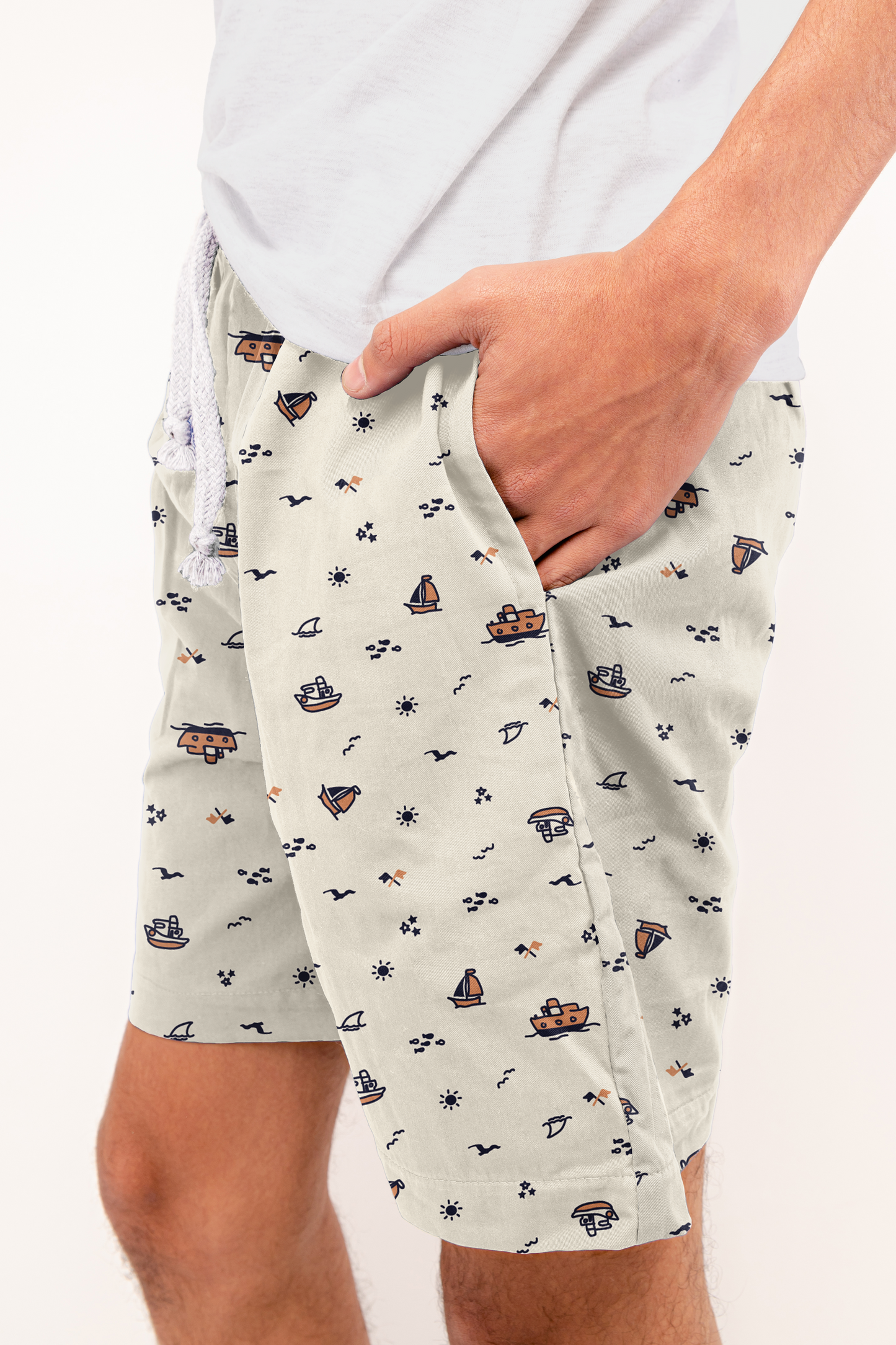 Bermuda Hombre Botes TP