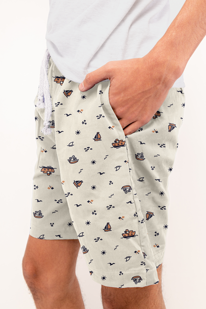 Bermuda Hombre Botes TP
