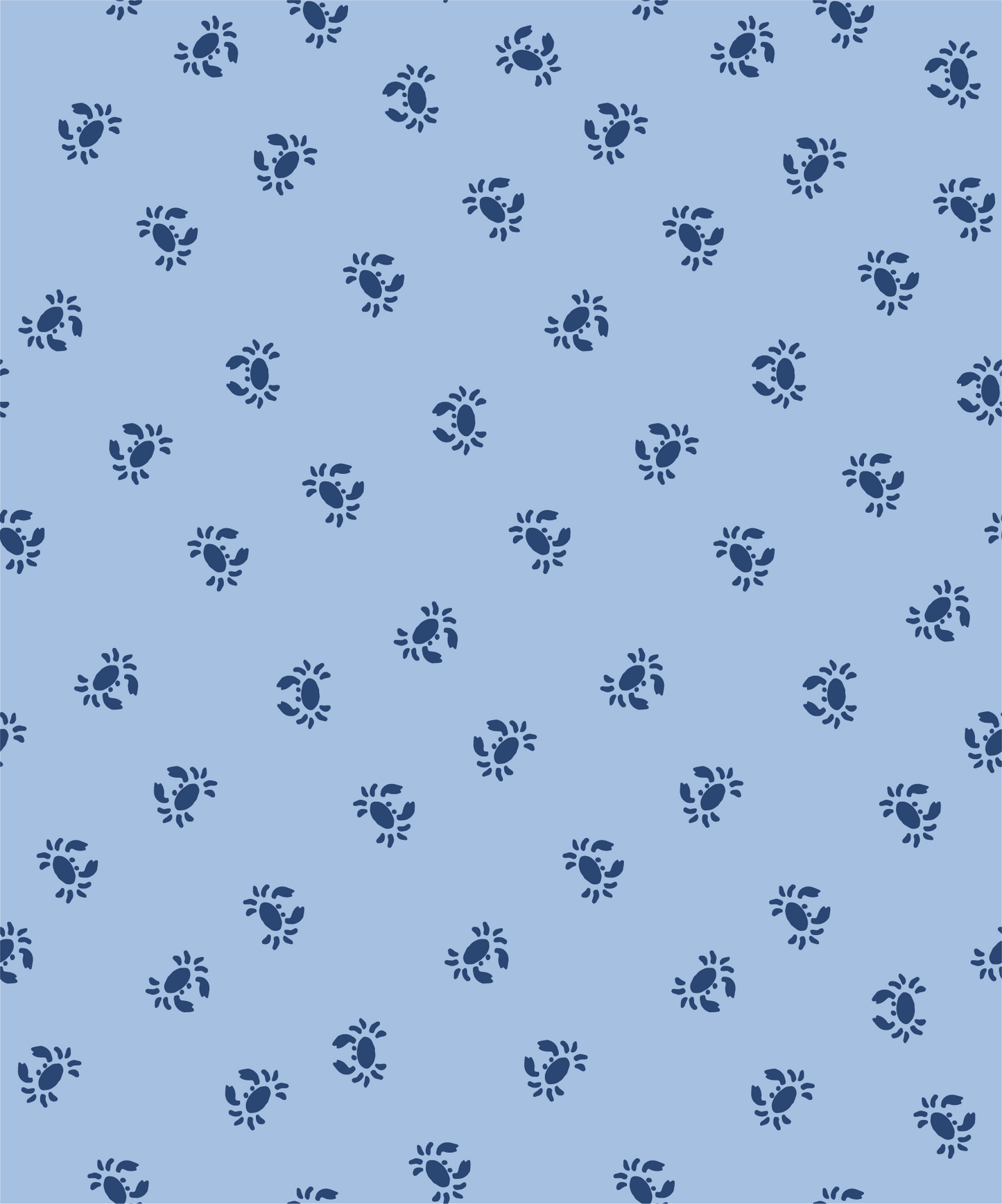 Pantalón Hombre Cangrejos azul TP