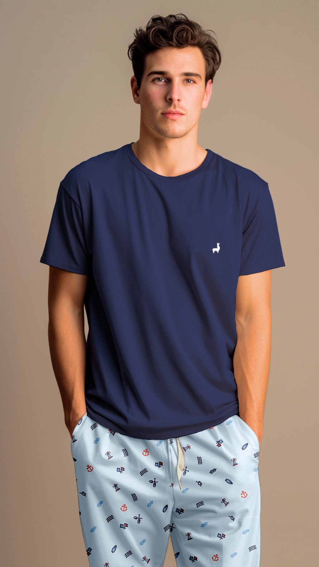 Pantalón Hombre Nautica azul claro TP
